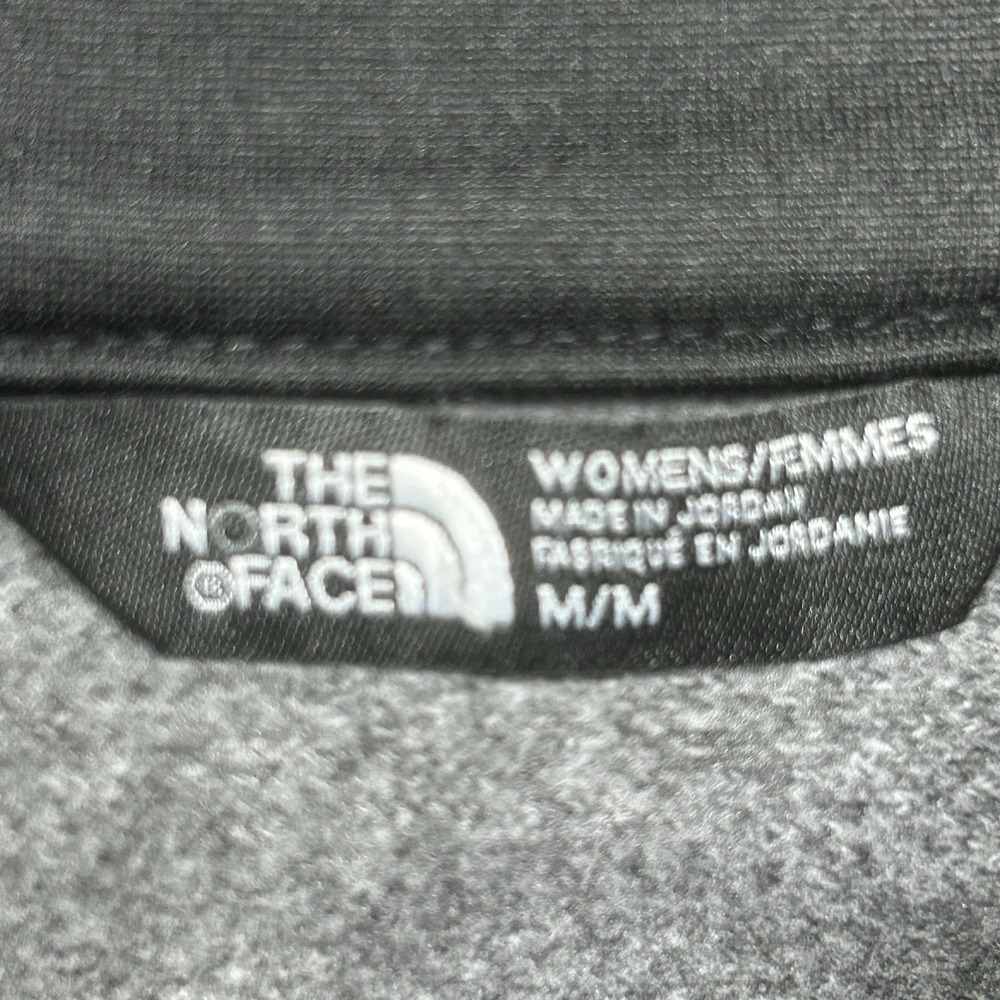 The North Face 1/4 Zip Performance Top Women's M Gray & Black Running Outdoor - Picture 6 of 11